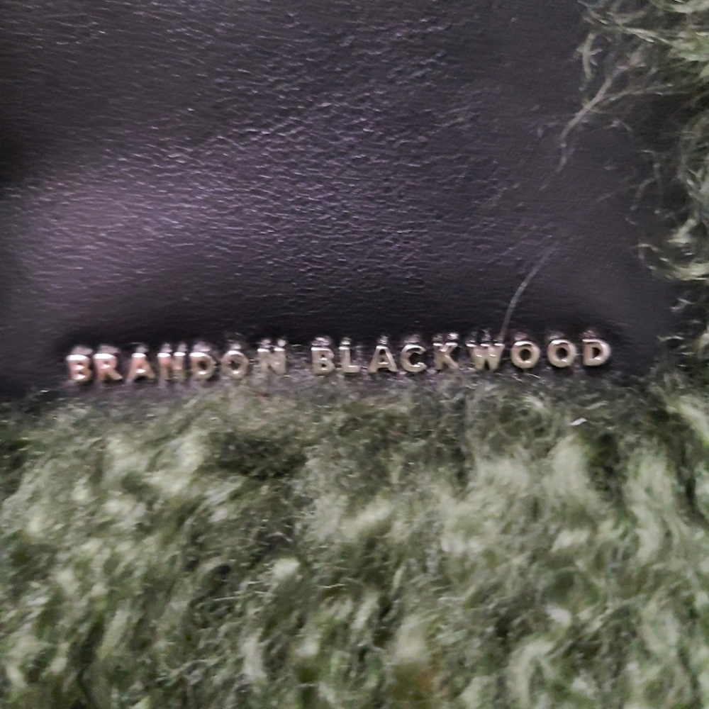 BRANDON BLACKWOOD  LEATHER POCKET BOOK